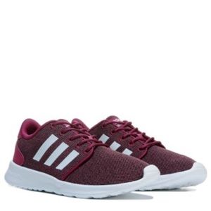 Adidas Cloud Foam Burgundy Maroon Sneakers
